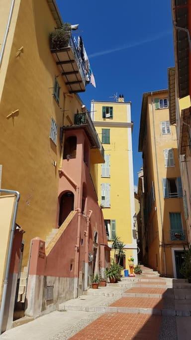 Appartement Bord De Mer Avec Garage Menton Exterior photo